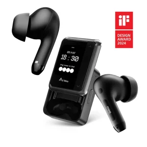 สำหรับผู้ใช้ใหม่เท่านั้น [เพียง ฿29.99]：หูฟังบลูทูธอัจฉริยะ IKKO ActiveBuds พร้อมหน้าจอสัมผัส ใช้งานด้วย AI โดย ChatGPT