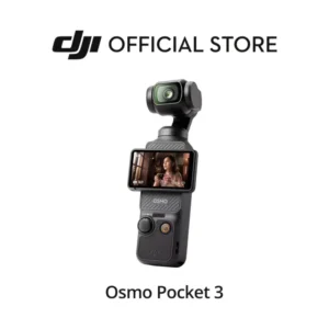 DJI Osmo Pocket 3 - Handheld 1-Inch CMOS & 4K/120fps - 2-Inch Rotatable Screen and Smart Horizontal-Vertical Shooting - 3-Axis